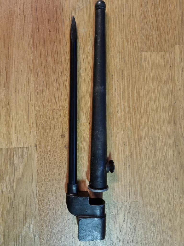 Britse No 4 Mk II* bajonet, Ophalen of Verzenden, Engeland, Mes of Dolk