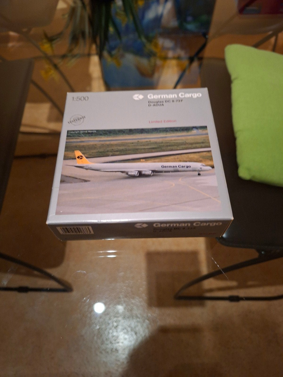Herpa wings 1/500 German Air Cargo DC-8-73F, Ophalen of Verzenden