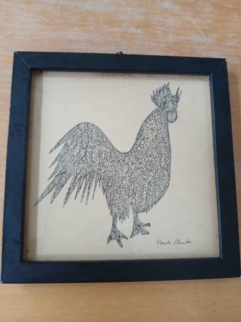 pentekening, Ophalen, Origineel werk