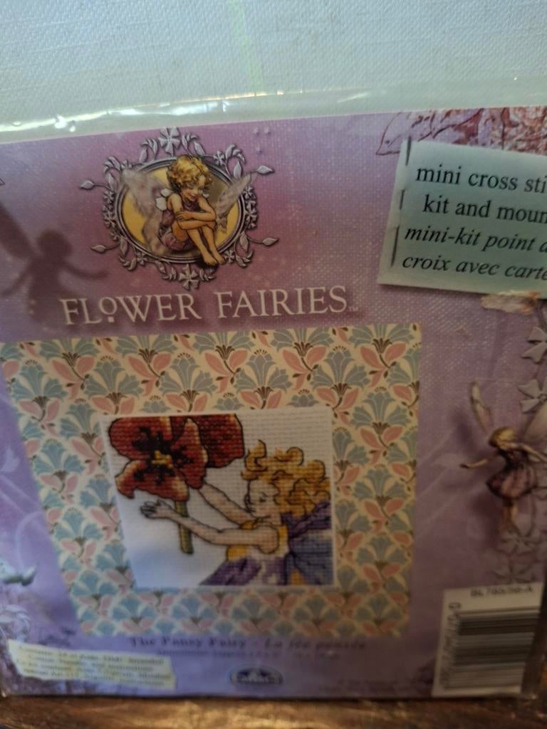 Flower fairy - the panty fairy, Hobby en Vrije tijd, Borduren en Borduurmachines, Ophalen of Verzenden, Nieuw, Borduurpakket
