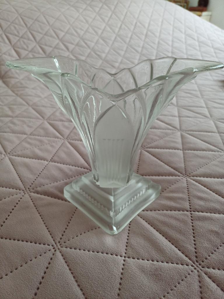 Walther sohne vaas model greta persglas. Hoog 16cm breed 21c, Ophalen