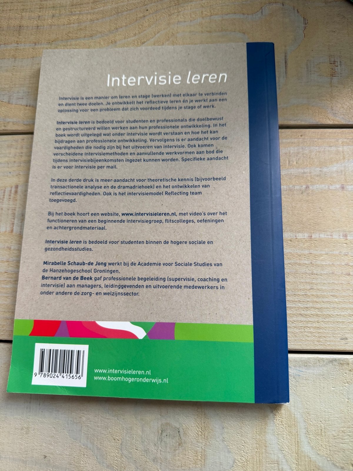 3e druk intervisie leren, Ophalen of Verzenden, Gamma, Zo goed als nieuw, HBO
