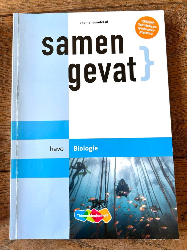 Samengevat Biologie Havo, Ophalen of Verzenden, Gelezen, HAVO, Biologie