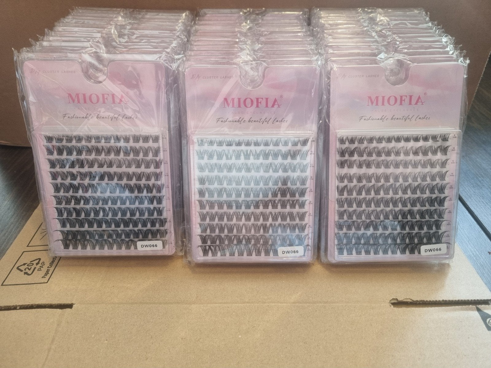 Miofia Wimpers - mixbundels Diverse Maten (8-16mm), Ophalen of Verzenden, Nieuw, Ogen, Overige typen
