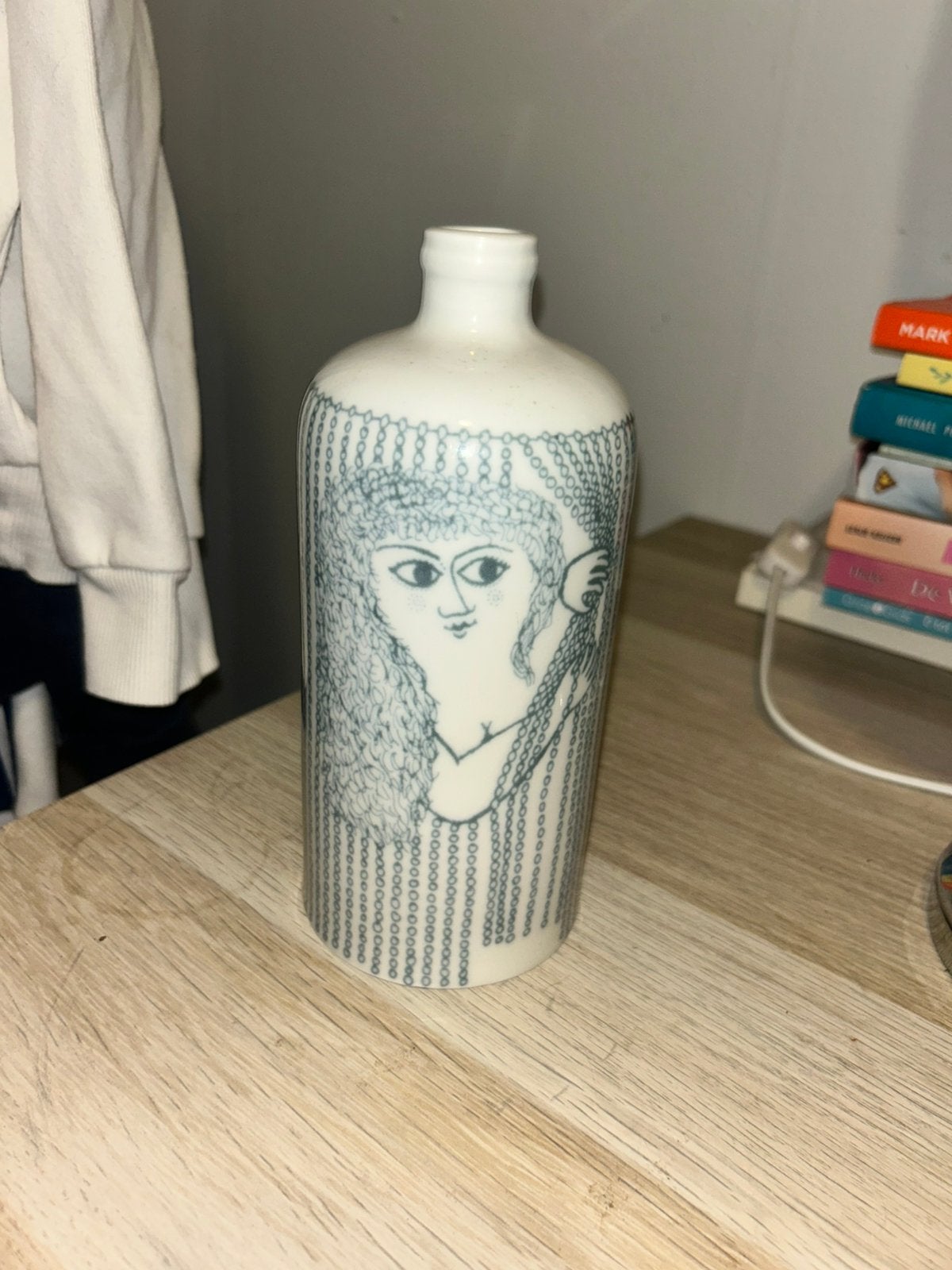 Prachtige Vintage Altenkunstadt Porseleinen Karaf /Fles, Huis en Inrichting, Woonaccessoires | Vazen, Ophalen of Verzenden, Zo goed als nieuw
