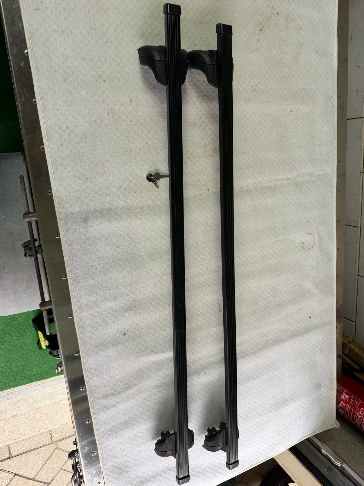 Thule dakdragers Opel Meriva A/B en Zafira (voet 753), Ophalen of Verzenden, Gebruikt
