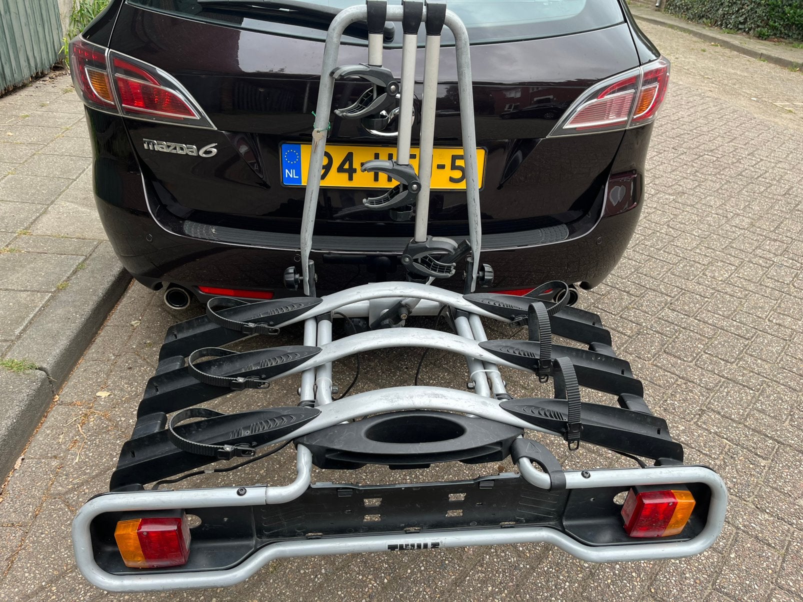 Thule, Auto diversen, Ophalen, 3 fietsen of meer, Trekhaakdrager, Brede banden