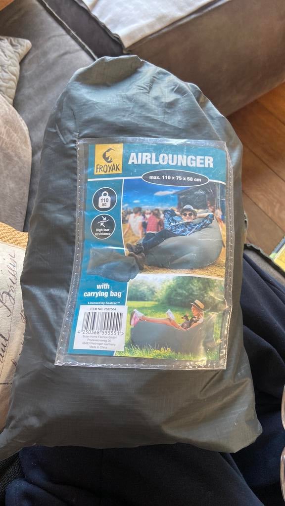 Airlounger, Caravans en Kamperen, Ophalen, Zo goed als nieuw