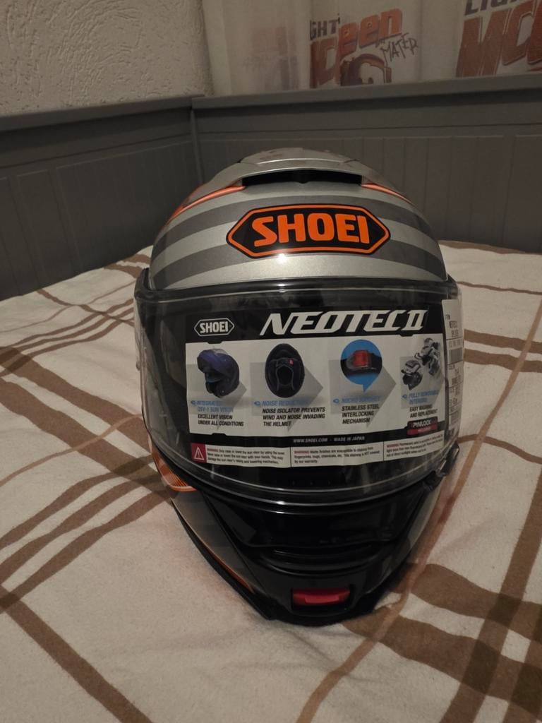 Shoei Neotec 2 Systeemhelm Maat XXS, Motoren, Ophalen, XXS, Systeemhelm, Kinderen