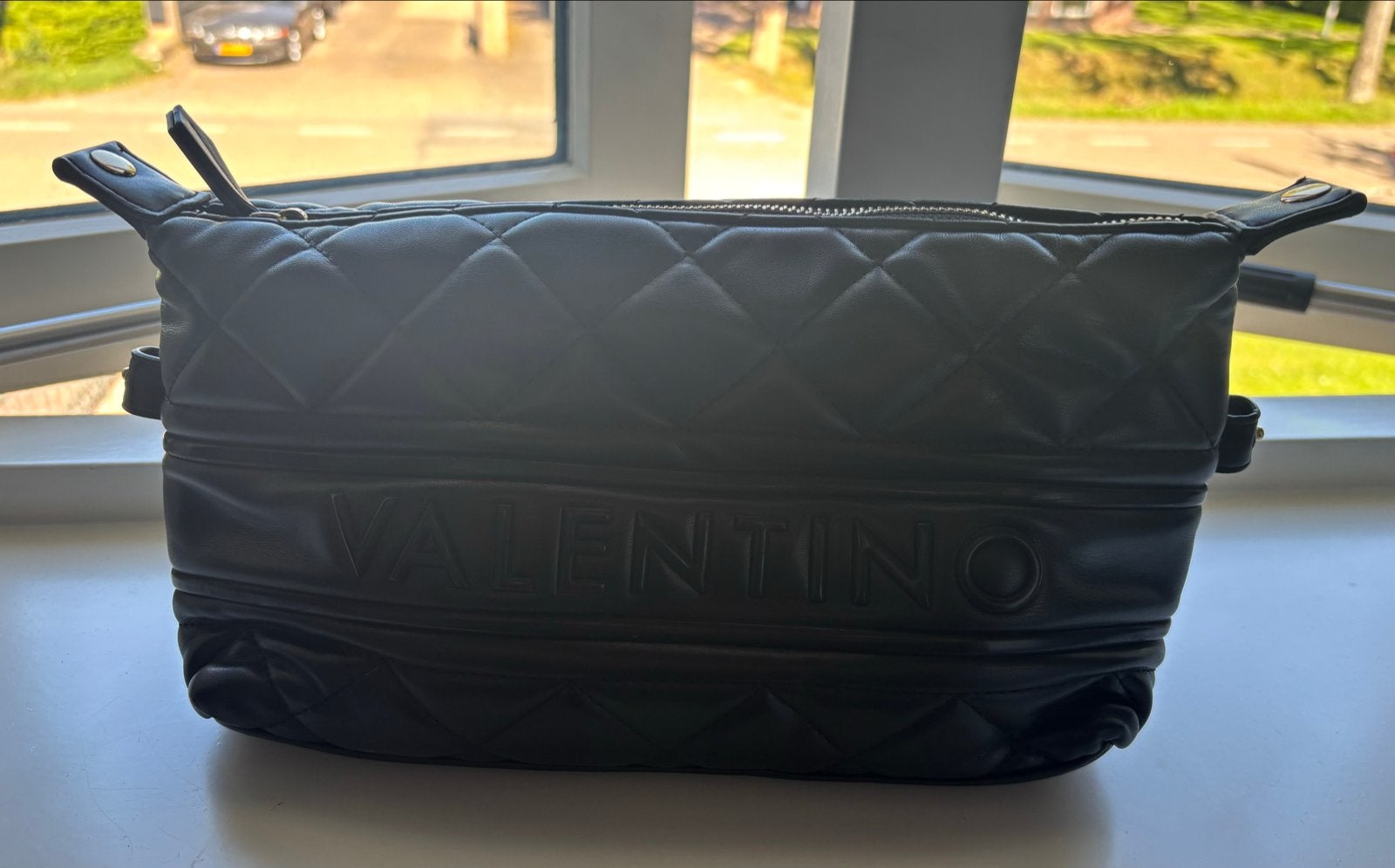Valentino toilettas zwart, Ophalen of Verzenden, Zo goed als nieuw, Zwart, Heer of Dame