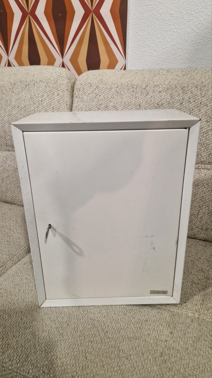 Vintage Brabantia medicijnkastje metaal wit, Ophalen of Verzenden
