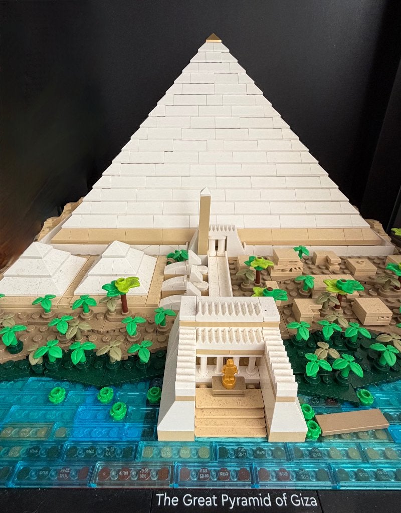 LEGO - 21058 - Bouwstenen The Great Pyramid of Giza, Ophalen, Lego, Architecture, Zo goed als nieuw