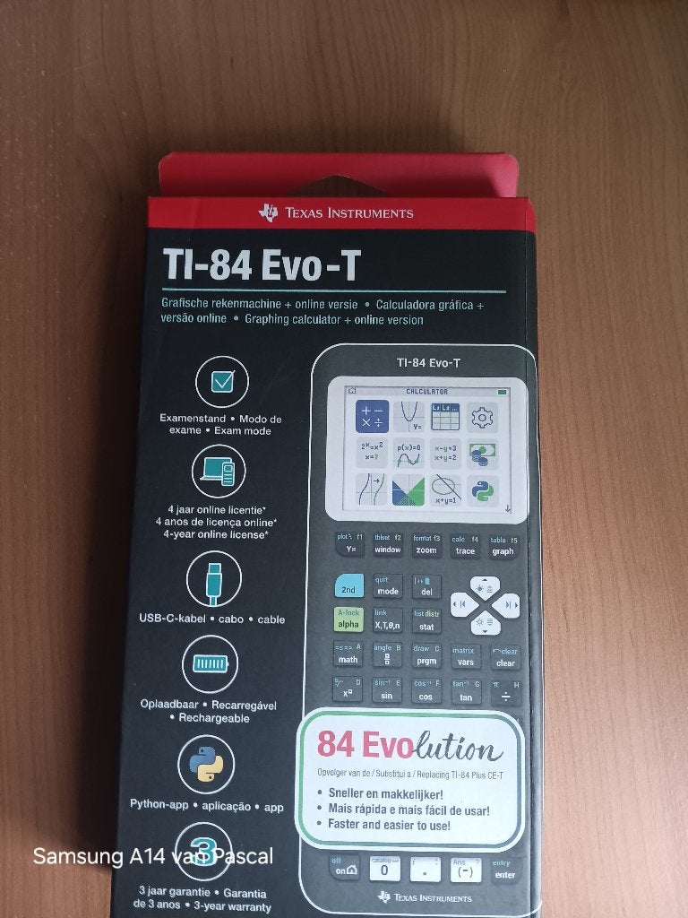 TI 84 evo, Verzenden, Grafische rekenmachine, Nieuw