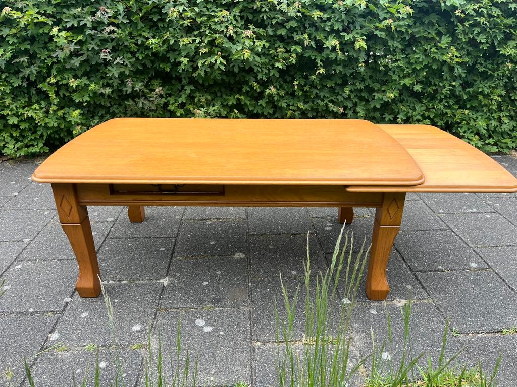 Grenen Salontafel 118x70x47 (lxbxh), Ophalen, Gebruikt, 100 tot 150 cm, 50 tot 100 cm