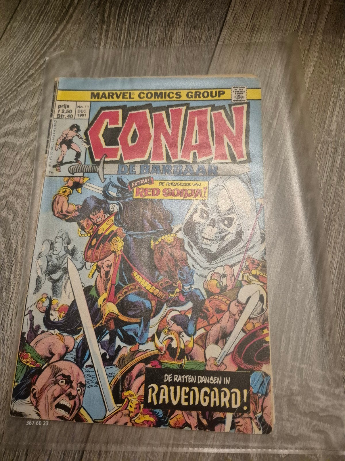 Conan de Barbaar - Nr. 11 (Dec 1981) - Marvel Comics, Eén stripboek, Ophalen of Verzenden, Gelezen, Diverse