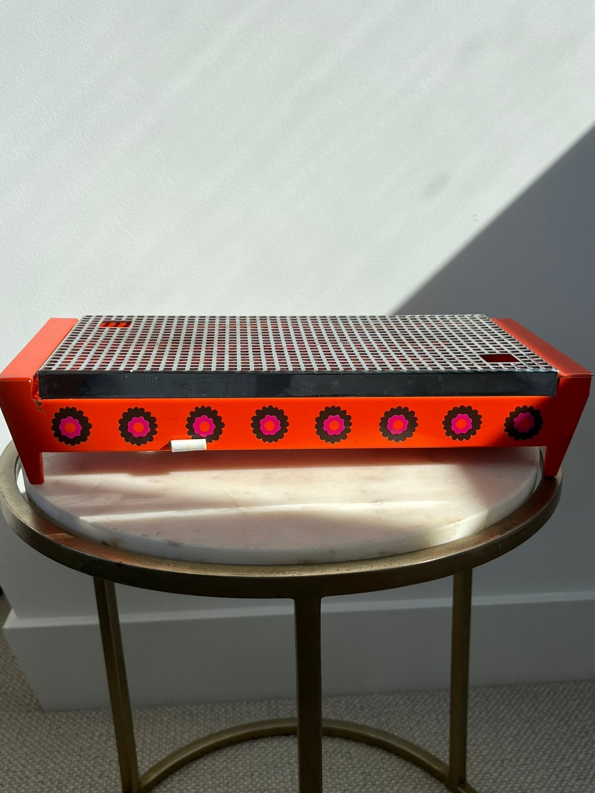 Vintage Brabantia Parrice rechaud – Flower Power / Pop Art, Verzamelen, Retro, Ophalen of Verzenden, Huis en Inrichting