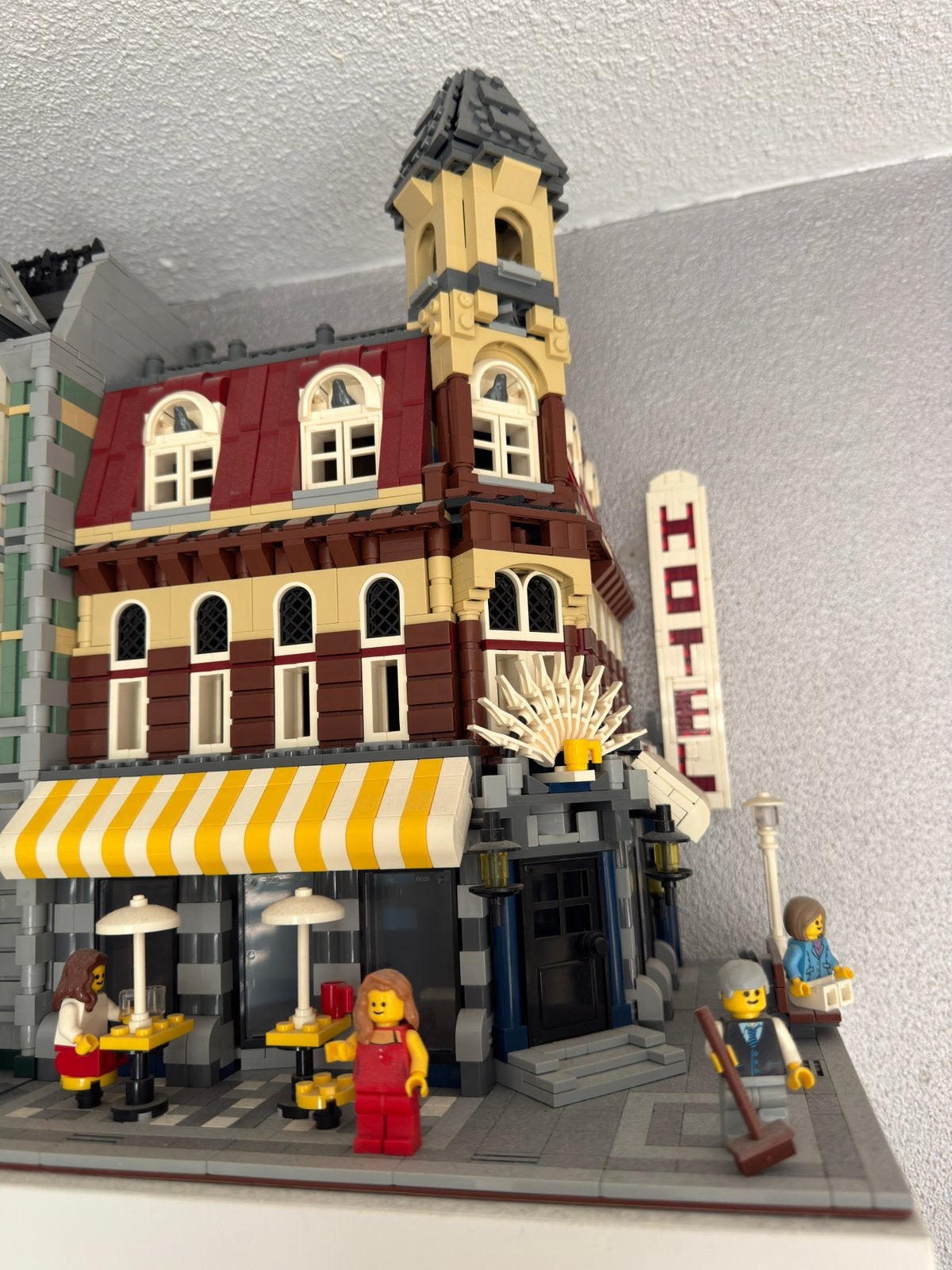Lepin 10182 Cafe Corner, Ophalen of Verzenden, Zo goed als nieuw, Overige merken