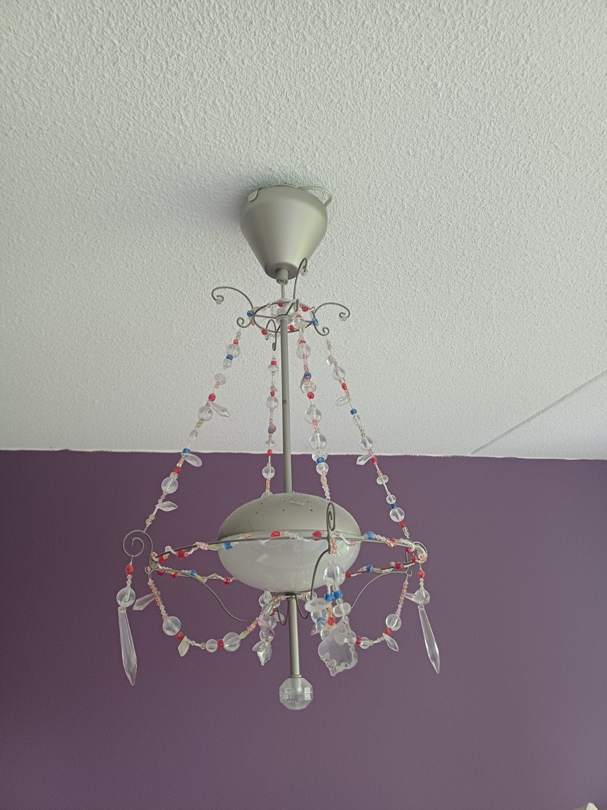 IKEA Kroonluchter Kinderkamer - Kleurrijk en Speels, Ophalen, Gebruikt, Glas, Speels, Kinderlijk, Modern