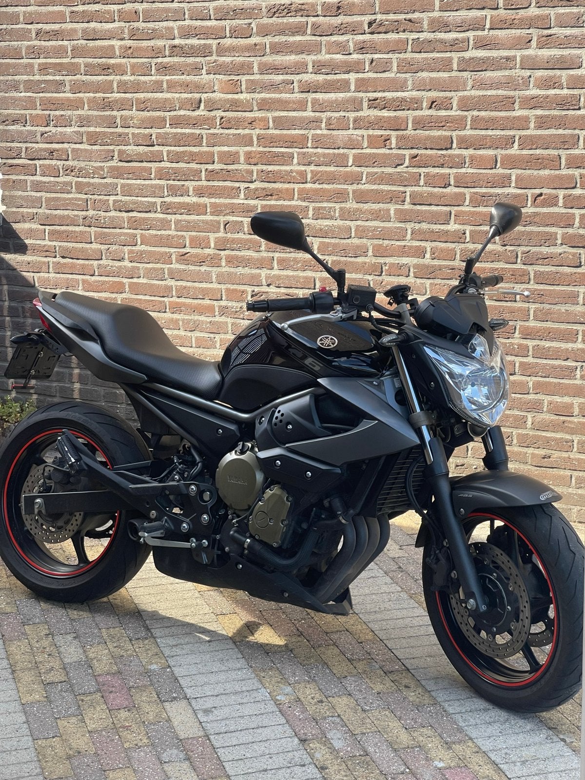 Yamaha XJ6 ABS Zwart, A2 Vol Vermogen Top Staat, 4 cilinders, Gebruikt, Particulier, Minimaal motorrijbewijs A2
