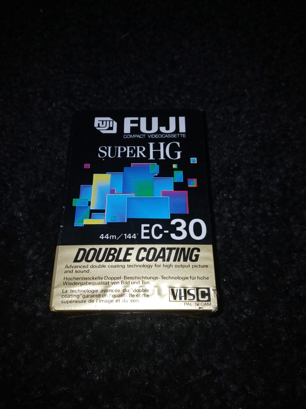 Fuji Super HG EC-30 nieuw VHS-C, Ophalen of Verzenden, Gebruikt, VHS