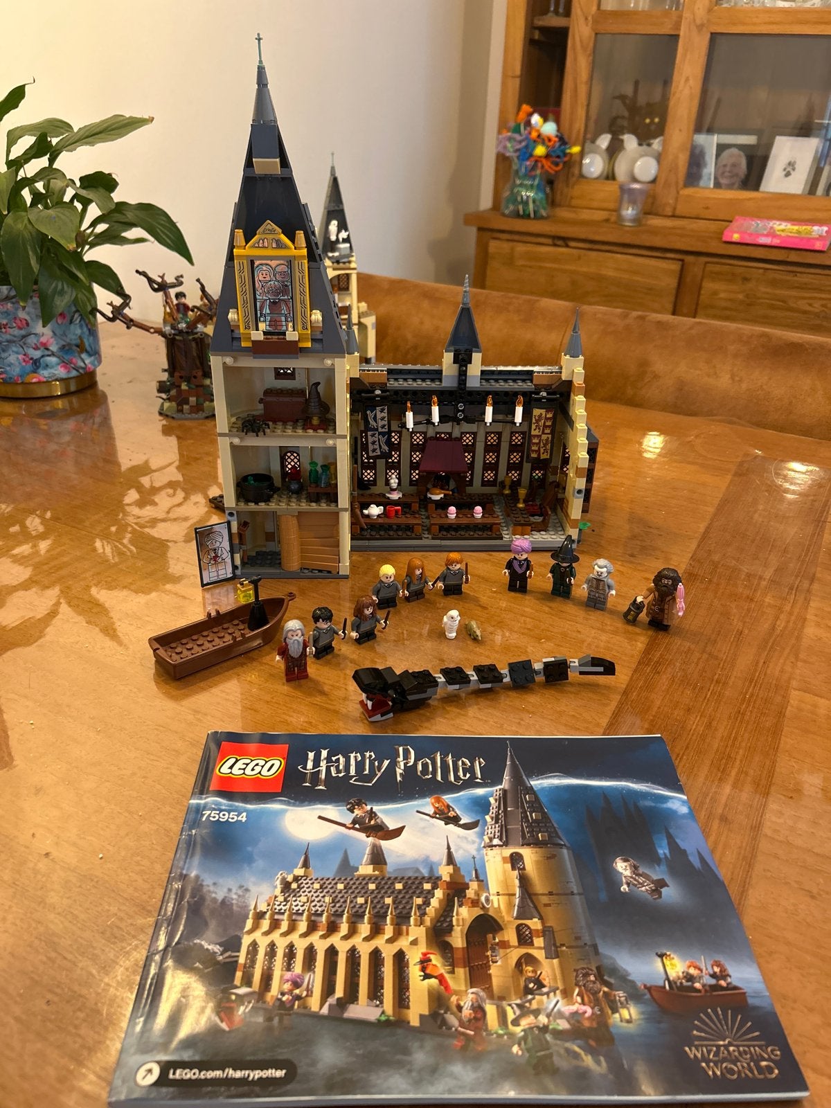 LEGO Harry Potter Zweinstein Grote Zaal (75954), Ophalen of Verzenden, Zo goed als nieuw