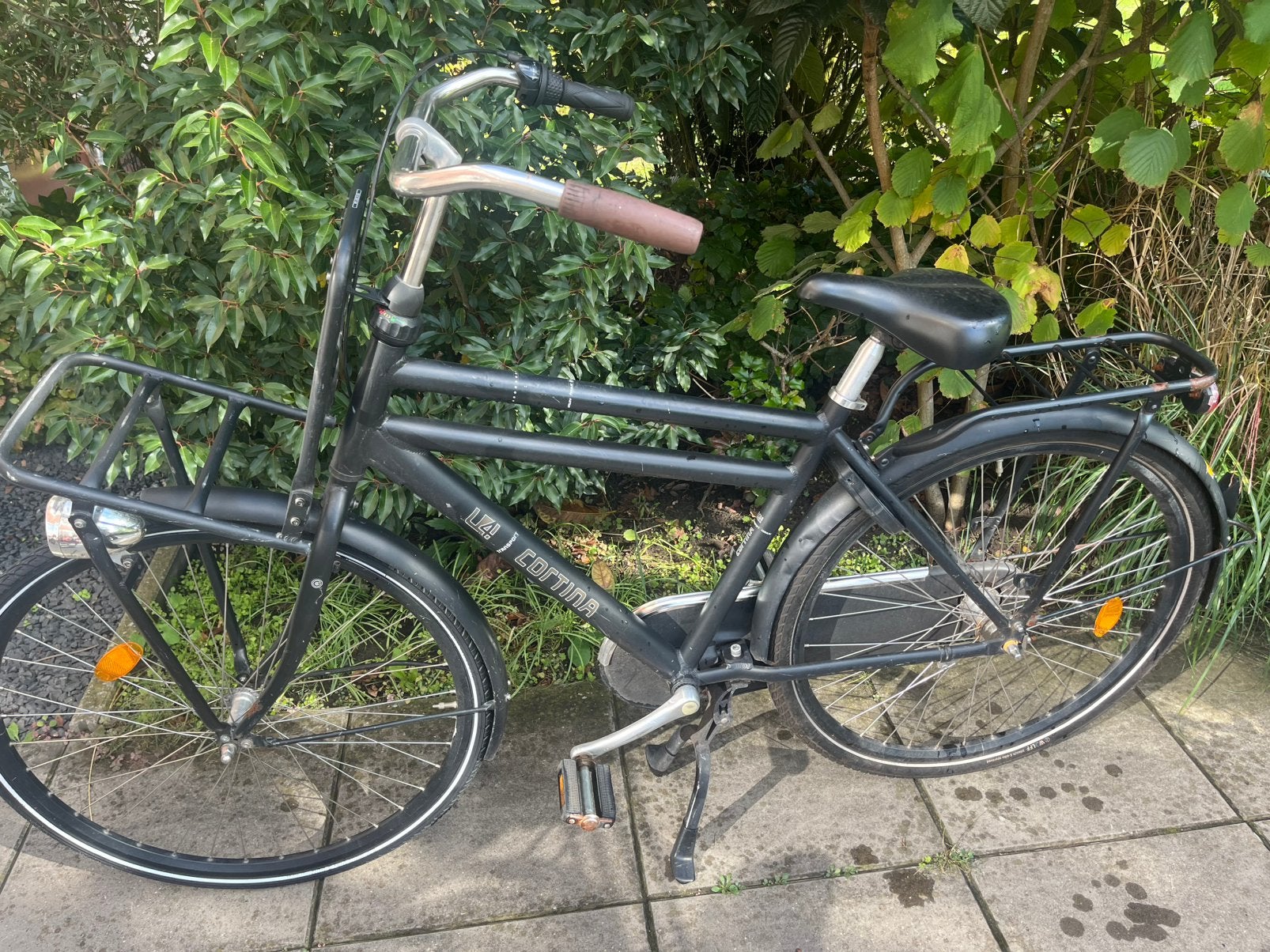 Tekoop cortina heren fiets, Fietsen en Brommers, Overige merken, Terugtraprem, Gebruikt, 49 tot 53 cm