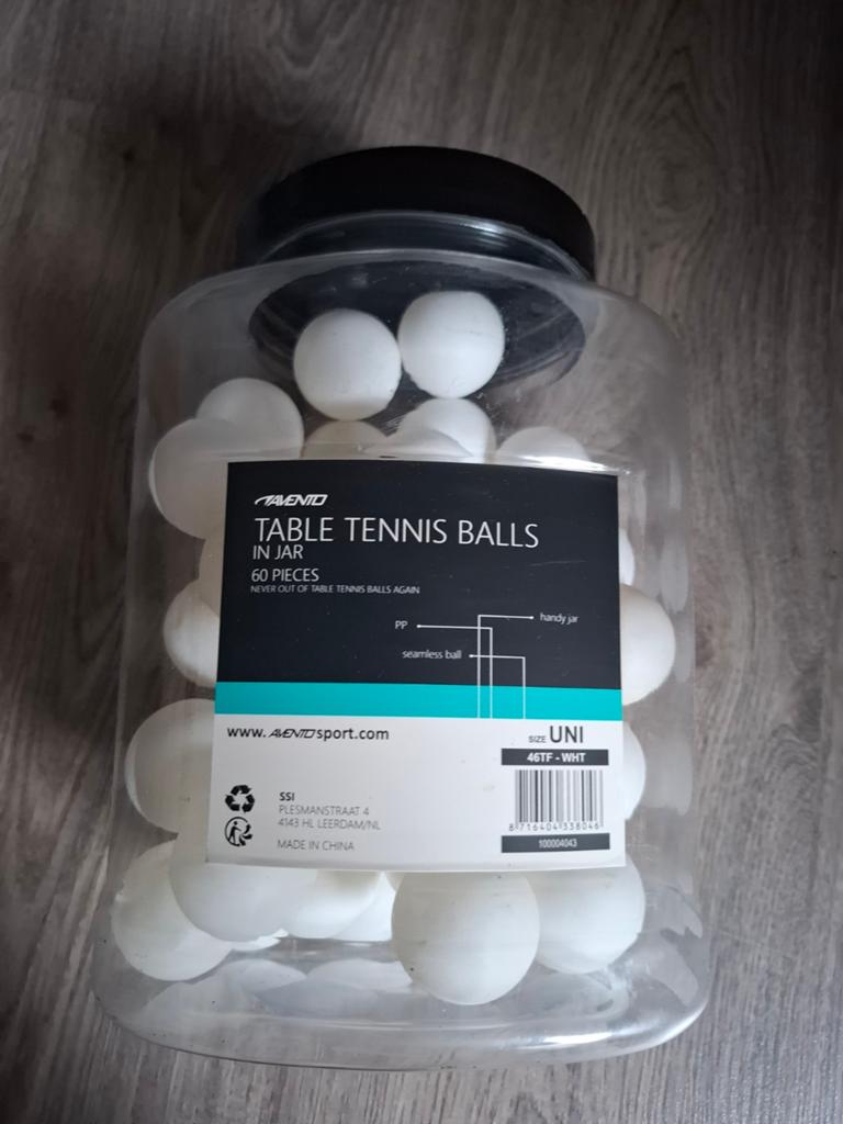 Ping pong ballen, Ophalen, Net, Batje(s) of Balletje(s)