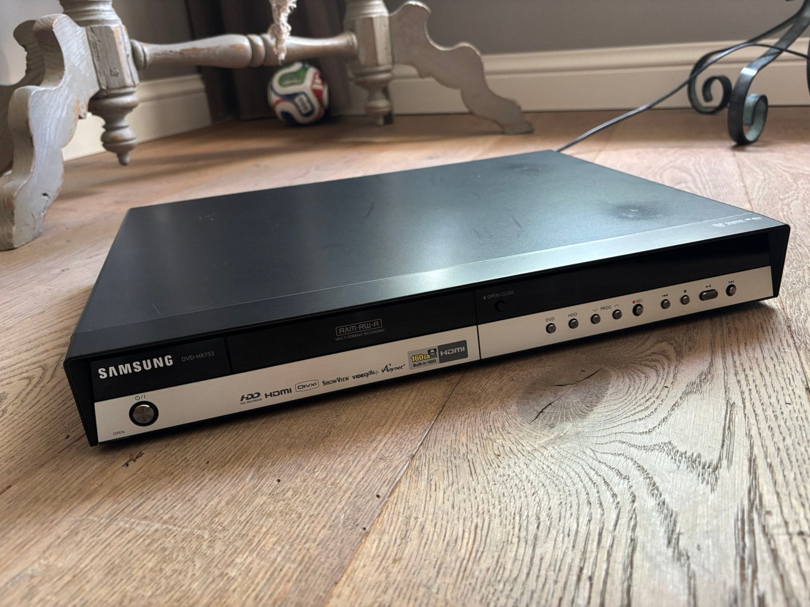 Samsung DVD-HR753 DVD- & Harddiskrecorder (160GB HDD), Ophalen, Gebruikt, Dvd-recorder, Samsung