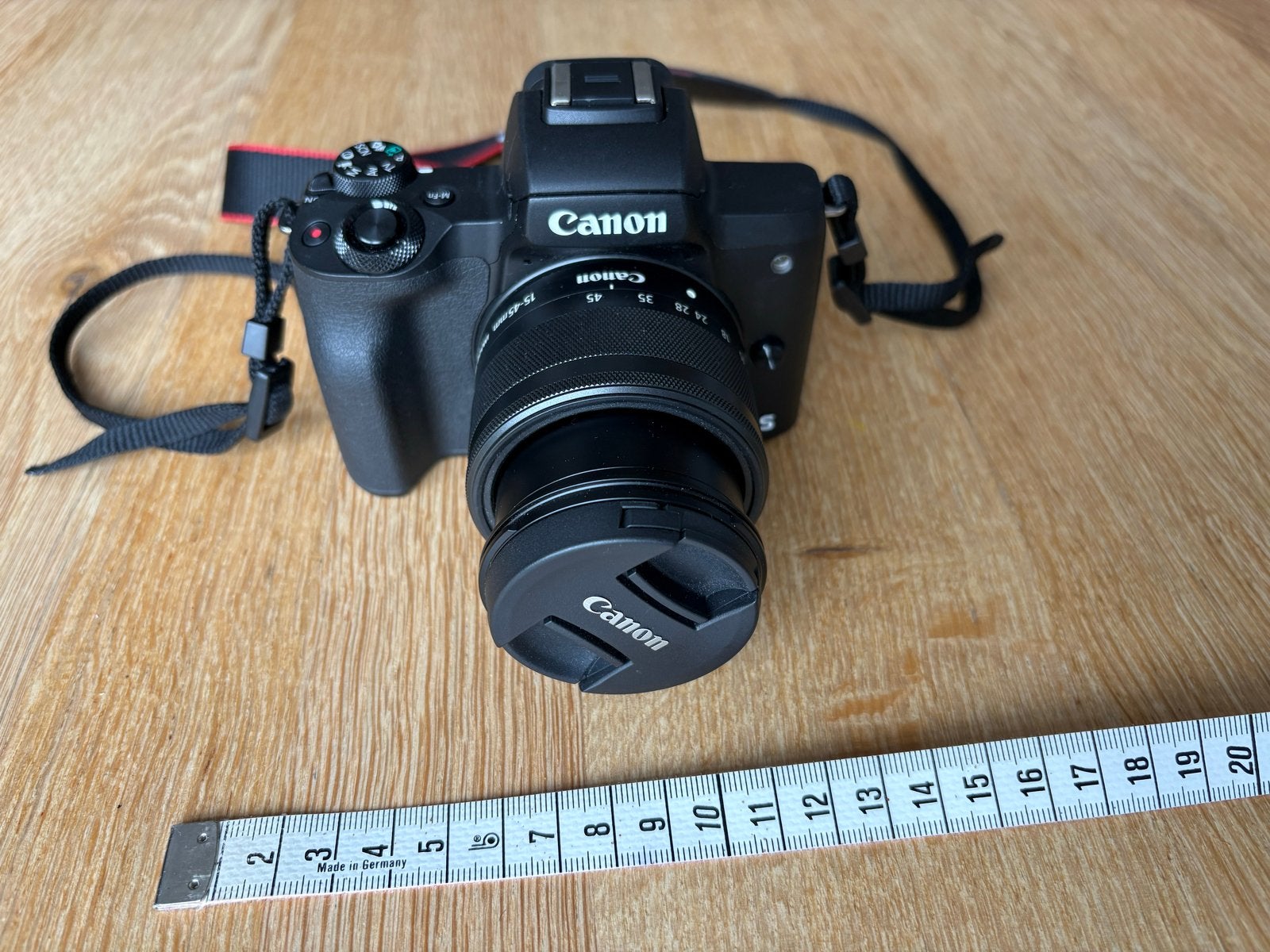 Canon EOS M50 Systeemcamera met 15-45mm lens - Zeer goede st, Audio, Tv en Foto, Ingebouwde flitser, Canon, Ophalen of Verzenden