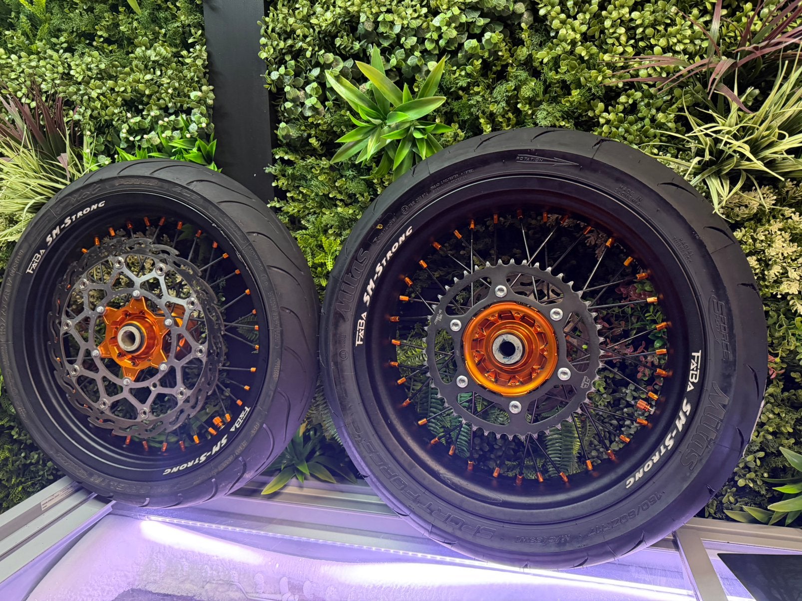 Faba KTM Supermoto Supermotard Wielen 17 inch, Motoren, Gebruikt, Info@faba.nl, Faba, Ophalen of Verzenden