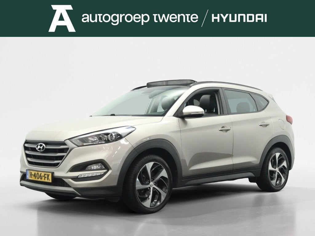 Hyundai Tucson Hyundai Tucson 1.6 T-GDi Comfort 4WD | Trekha, Gebruikt, 4 cilinders, Wit, Bedrijf