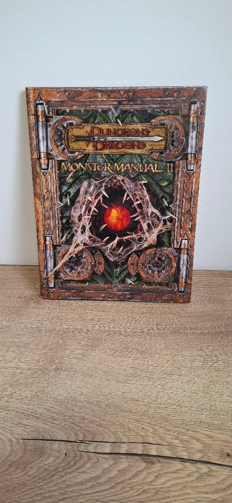 Dungeons & Dragons Monster Manual II D&D 3e 3.5e, Wizards of the coast, Onbekend, Overige soorten, Ophalen of Verzenden
