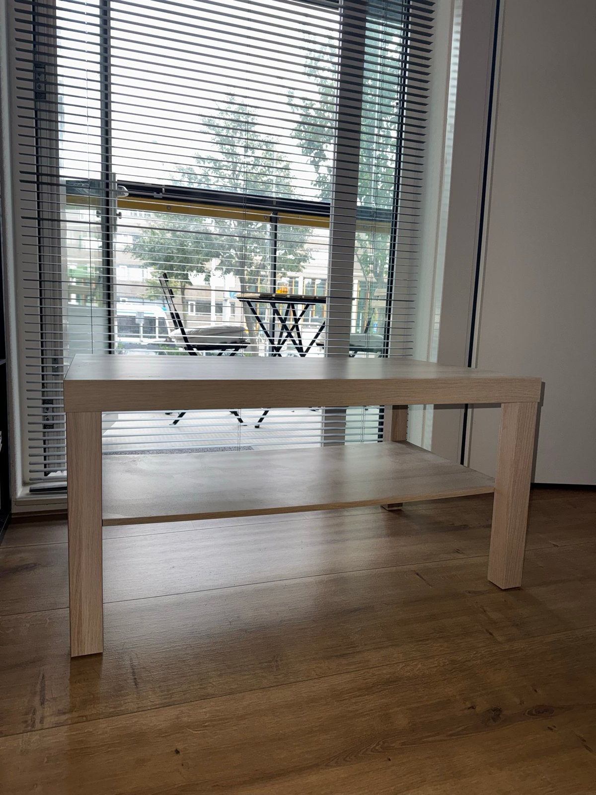 IKEA LACK Salontafel - Licht Eikenhout, Ophalen, Gebruikt, 50 tot 100 cm, Overige houtsoorten