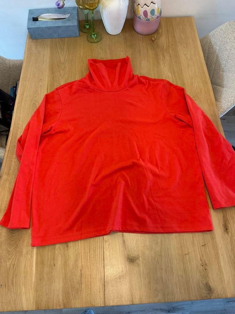 Nieuwe HEMA rode polo trui, maat XL, Ophalen of Verzenden, Nieuw, Maat 46/48 (XL) of groter, Rood