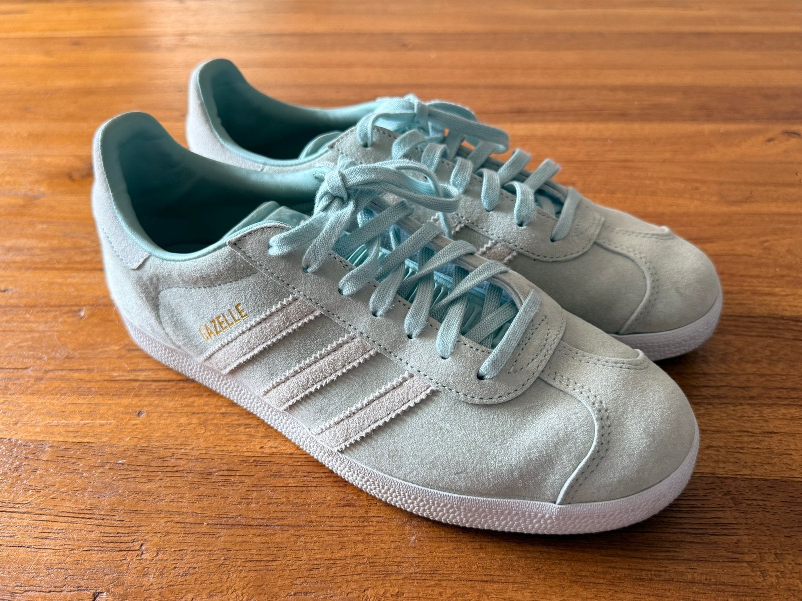 Adidas Gazelle sneakers - Maat 39 1/3 - Zo goed als nieuw, Ophalen of Verzenden, Groen, Sneakers of Gympen, Zo goed als nieuw