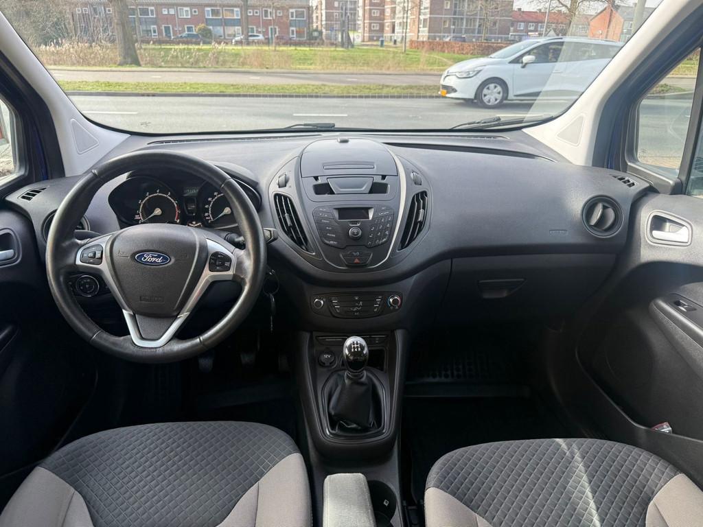 Ford Tourneo Courier 1.0 LMV|STOELVERWARMING | BLUETOOTH, Voorwielaandrijving, Gebruikt, Blauw, Origineel Nederlands