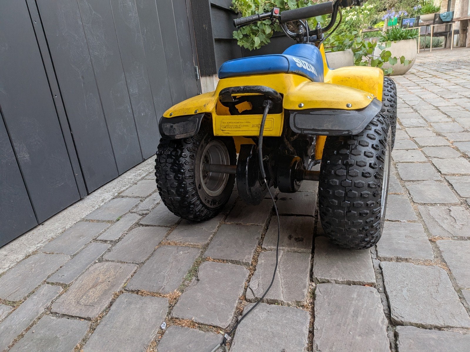 Suzuki Quad 50 - Gele Kinderquad (net een beurt gehad), Motoren, Quads en Trikes, 1 cilinder, 11 kW of minder