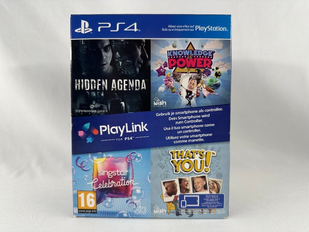 Play Link for PS4 - 4 Games in 1 - Playstation 4 - PS4, Gebruikt, Playstation, Overige genres, Onbekend