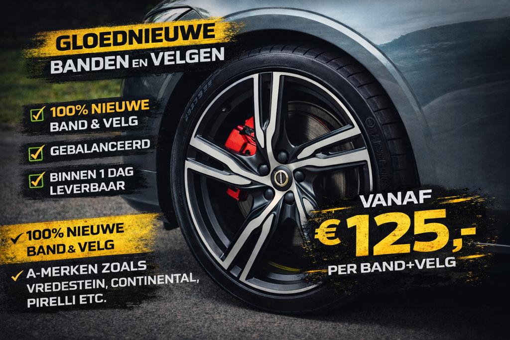 Nieuwe banden en velgen, Ophalen, Nieuw, Zomerbanden, Banden en Velgen