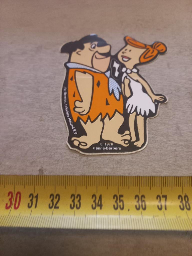 Fred en Wilma flinstone, Ophalen of Verzenden, Zo goed als nieuw