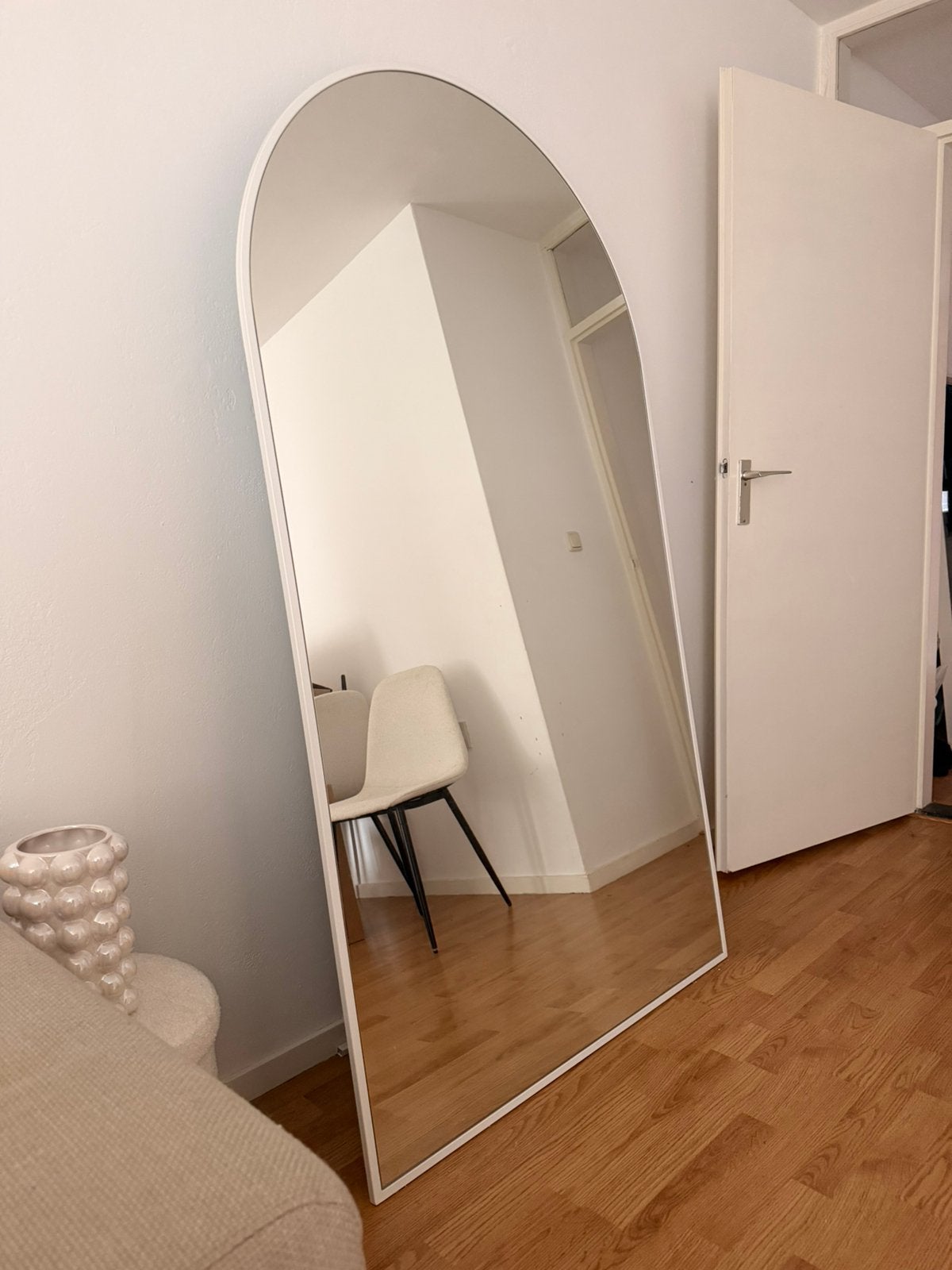 Grote spiegel, Huis en Inrichting, Woonaccessoires | Spiegels, Ophalen, Nieuw, Rechthoekig, Minder dan 100 cm