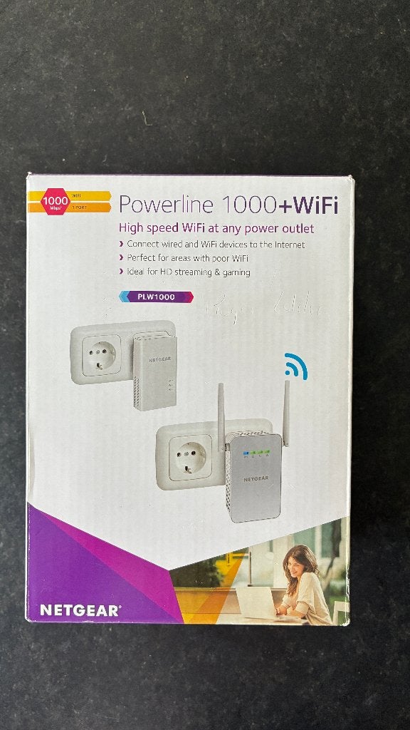 Netgear Powerline+WiFi, Computers en Software, Ophalen of Verzenden, Gebruikt, NETGEAR