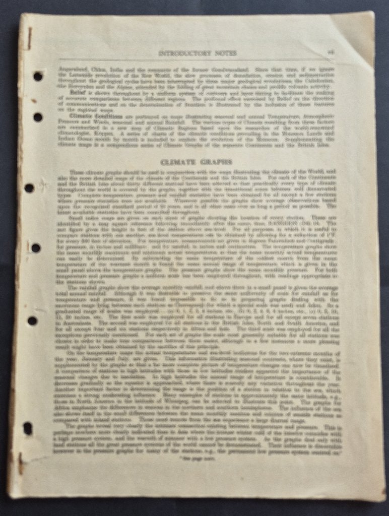 Magazine met Climate Graphs uit de jaren 50 (BK577), Boeken, Gelezen, Overige typen, Ophalen of Verzenden, 1800 tot 2000