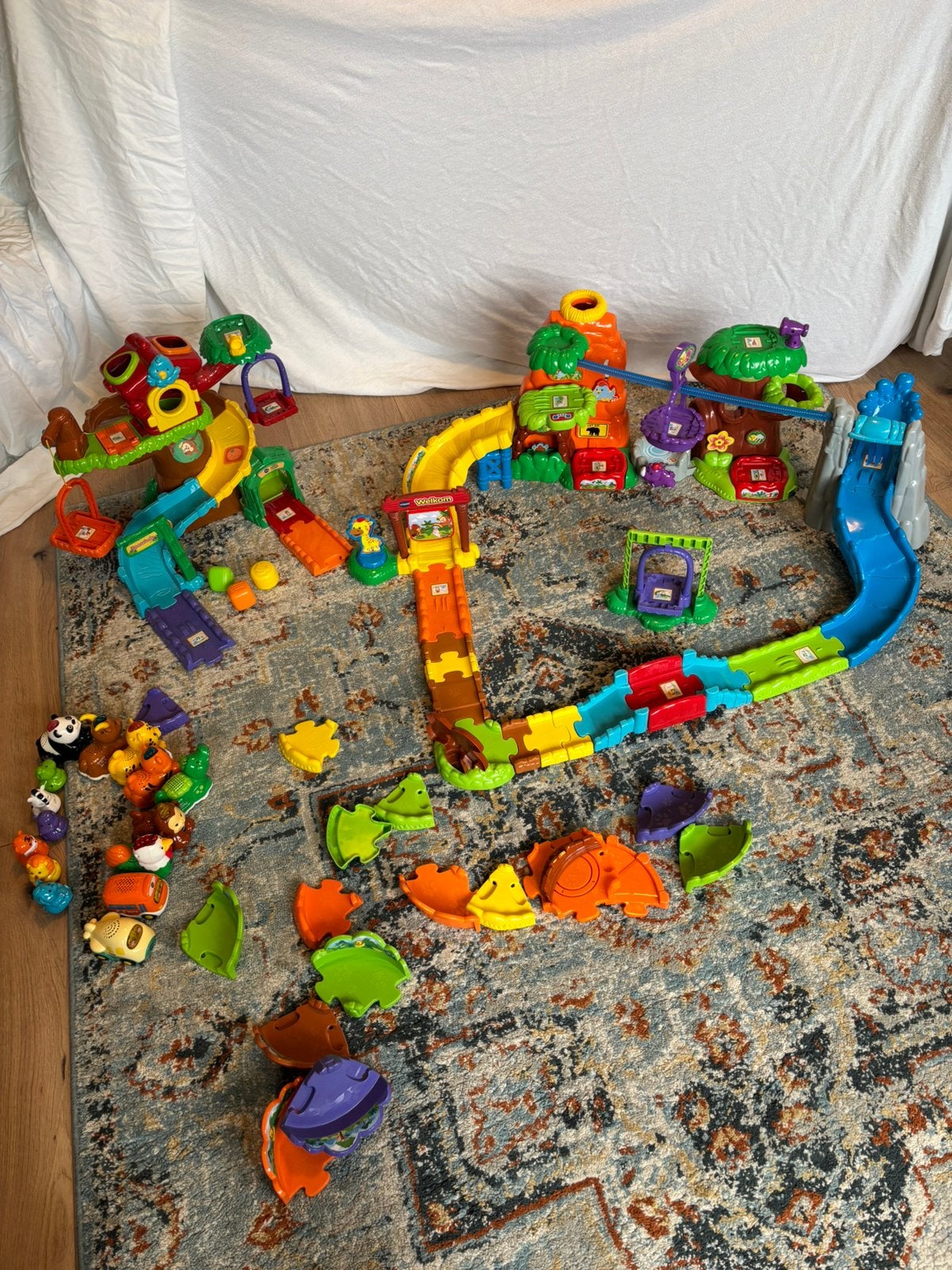 Vtech Zoef Zoef Dieren Boomhut & Avonturenjungle + Extra's, Ophalen, Gebruikt, 2 tot 4 jaar