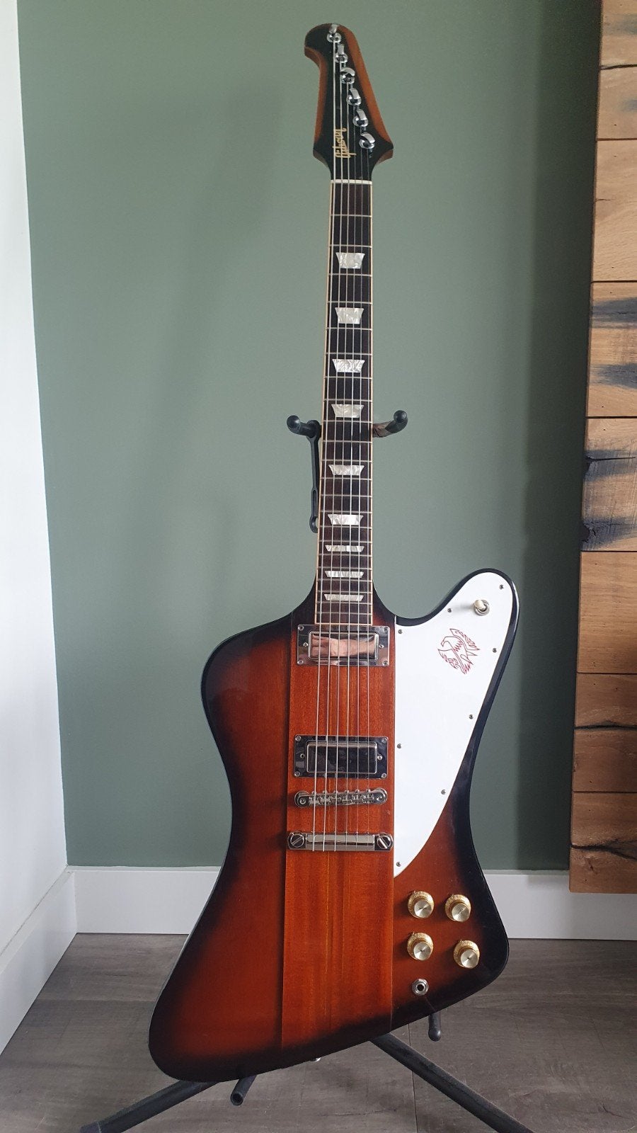 Gibson Firebird V 2016 Sunburst | MojoTone Johnny Winter, Ophalen, Gebruikt, Solid body, Gibson