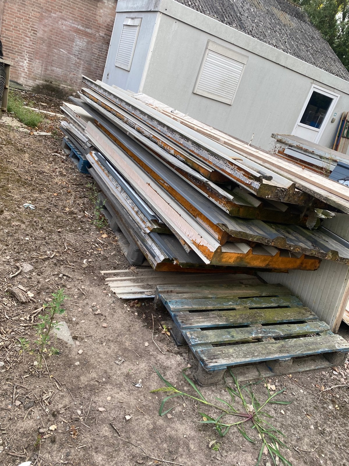 Sandwichpanelen gratis., Doe-het-zelf en Verbouw, Platen en Panelen, Ophalen, Zo goed als nieuw