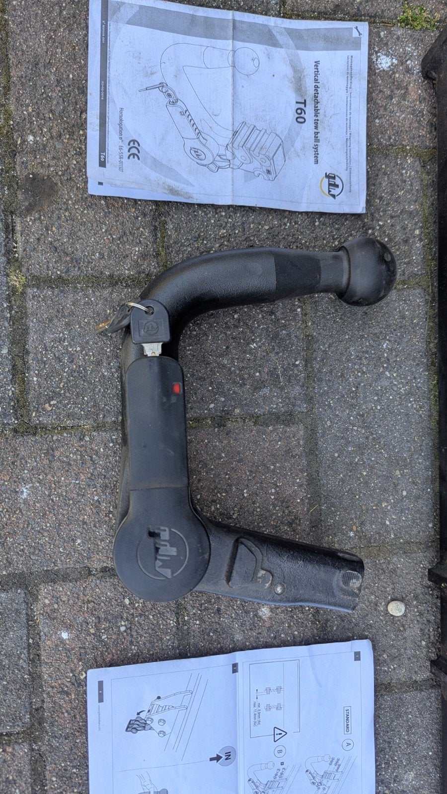 GDW T60 Afneembare Trekhaak voor Volvo V60 + S60, Auto-onderdelen, Ophalen of Verzenden