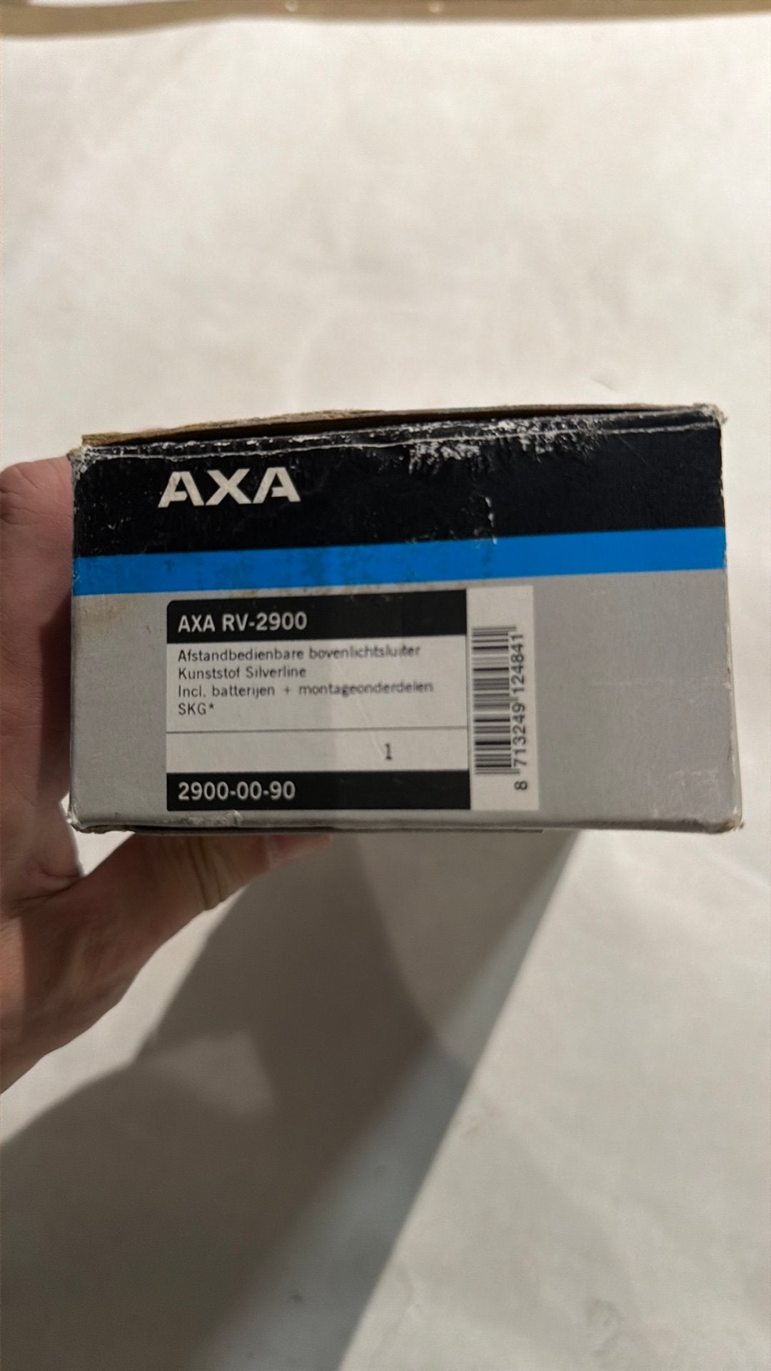 Axa RV 2900 aut. opener en sluiter voor bovenlichten, Ophalen of Verzenden, Zo goed als nieuw