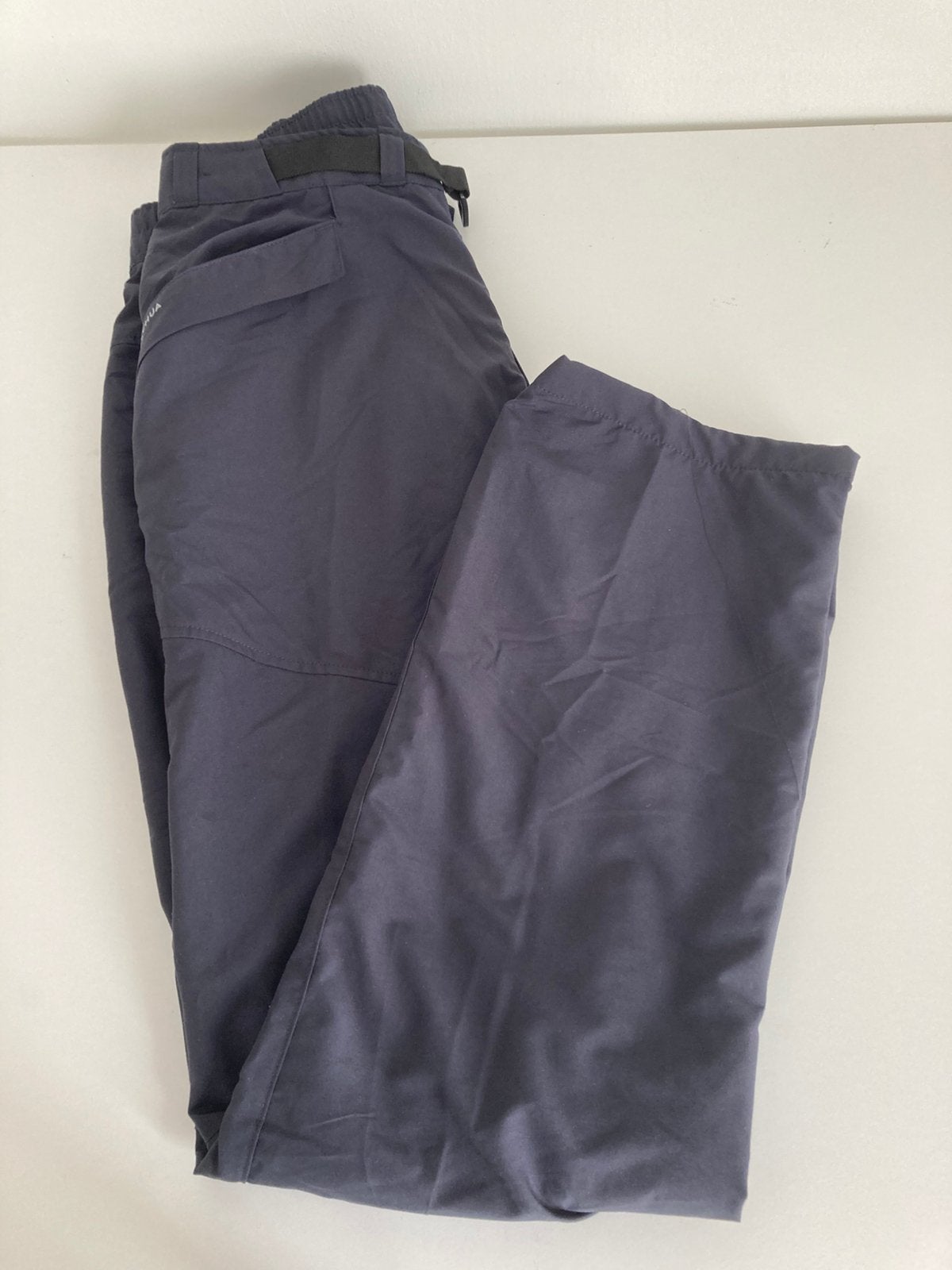 Gevoerde regenbroek heren, Ophalen of Verzenden, Zo goed als nieuw, Maat 52/54 (L), Zwart
