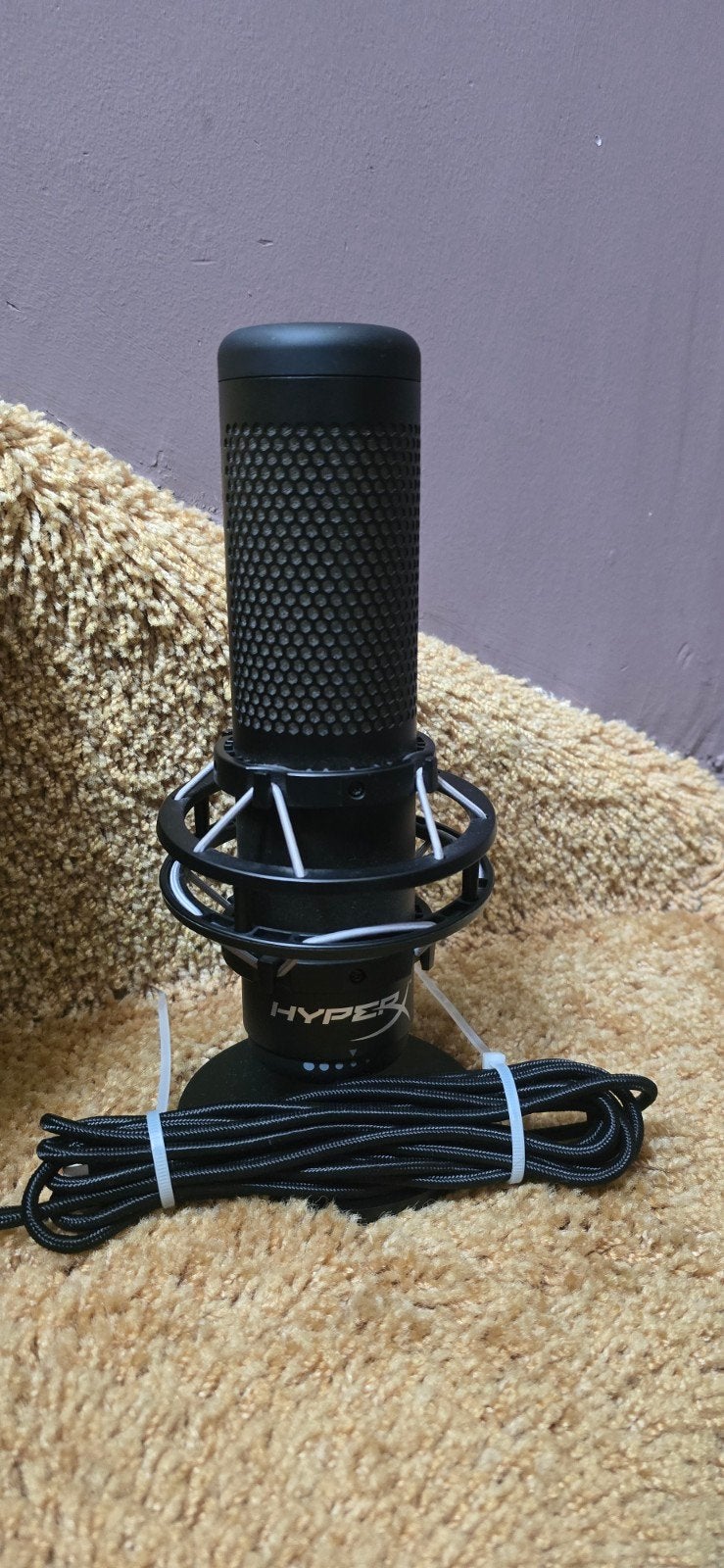 Hyper quadcast gaming microfoon, Ophalen of Verzenden, Zo goed als nieuw, Overige typen